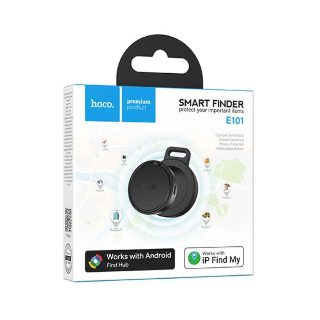 HOCO E101 Dual System Anti-Lost Smart Tracker Device